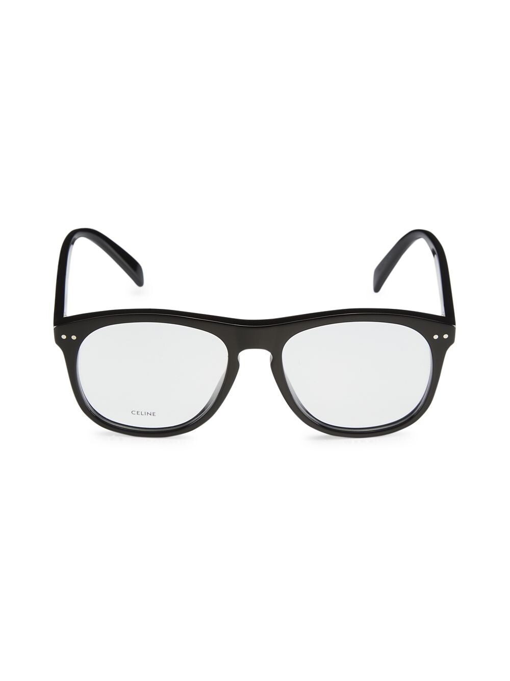 

Тонкие солнцезащитные очки Pilot 2 Dots 54MM CELINE, черный