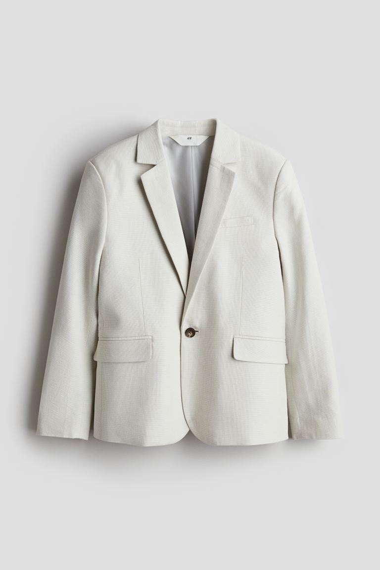 Куртка из структурированной ткани H&M, серый