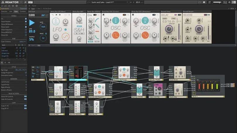 

Модульное программное обеспечение DSP Native Instruments Reaktor 6