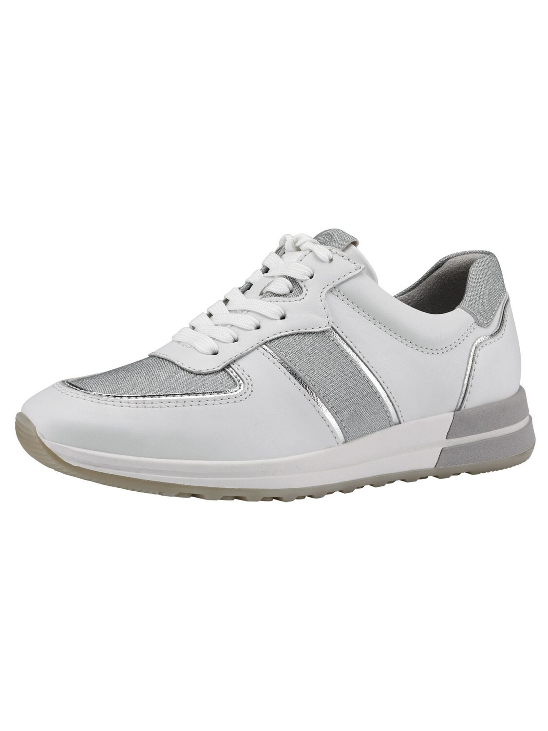 

Кроссовки Tamaris Pure Relax Sneaker, цвет WHT/SILV. GLAM