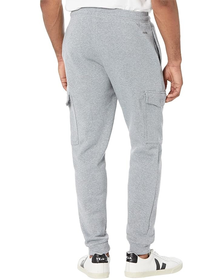 

Брюки U.S. POLO ASSN. Fleece Cargo Joggers, цвет Heather Light Gray