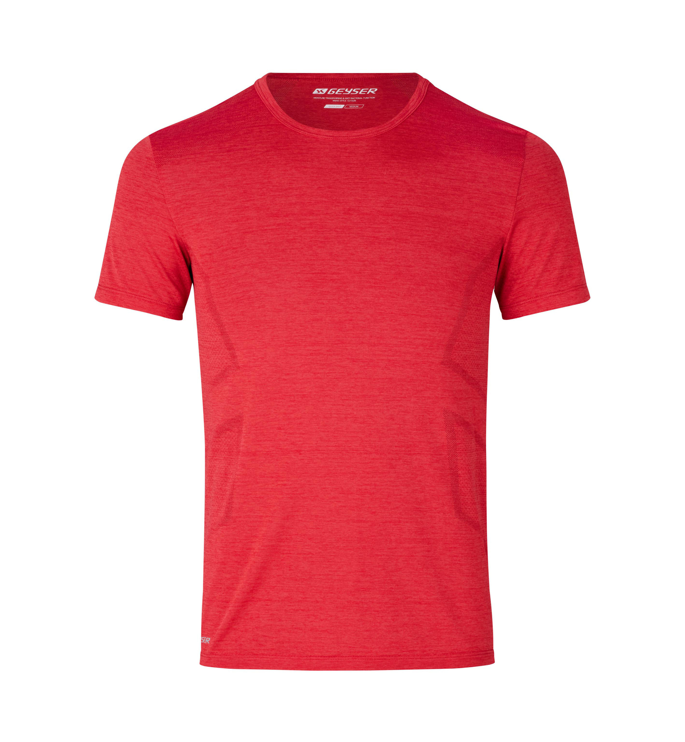цена Рубашка GEYSER T Shirt seamless, красный