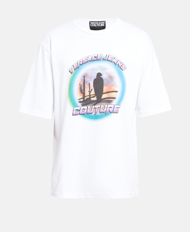 

Футболка Versace Jeans Couture, белый