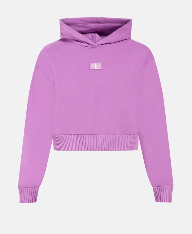

Толстовка с капюшоном Calvin Klein, лиловый
