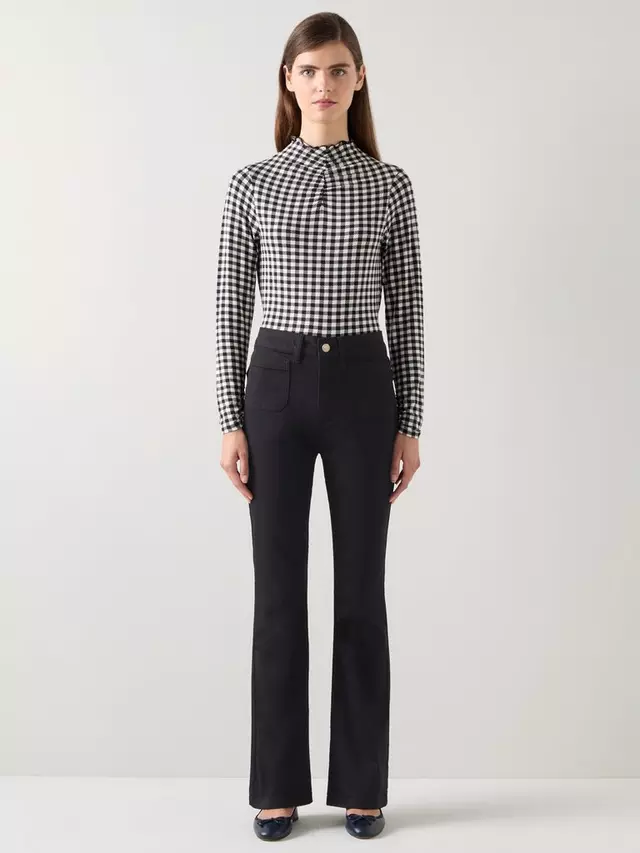 

Джинсы L.K.Bennett Millie Kick Flare, черный