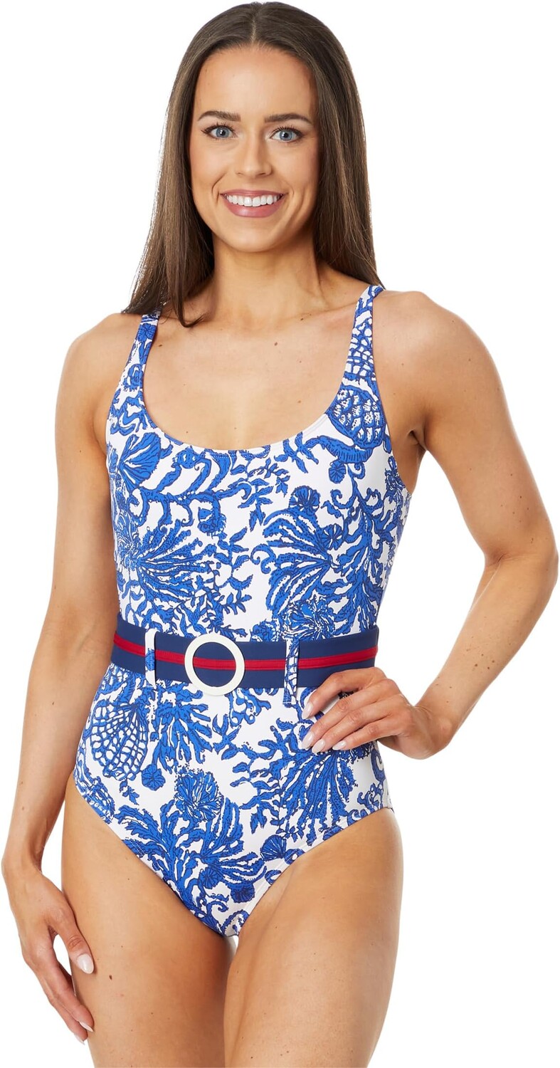 

Купальник Lilly Pulitzer Vevina One Piece, цвет Deeper Coconut Ride with Me