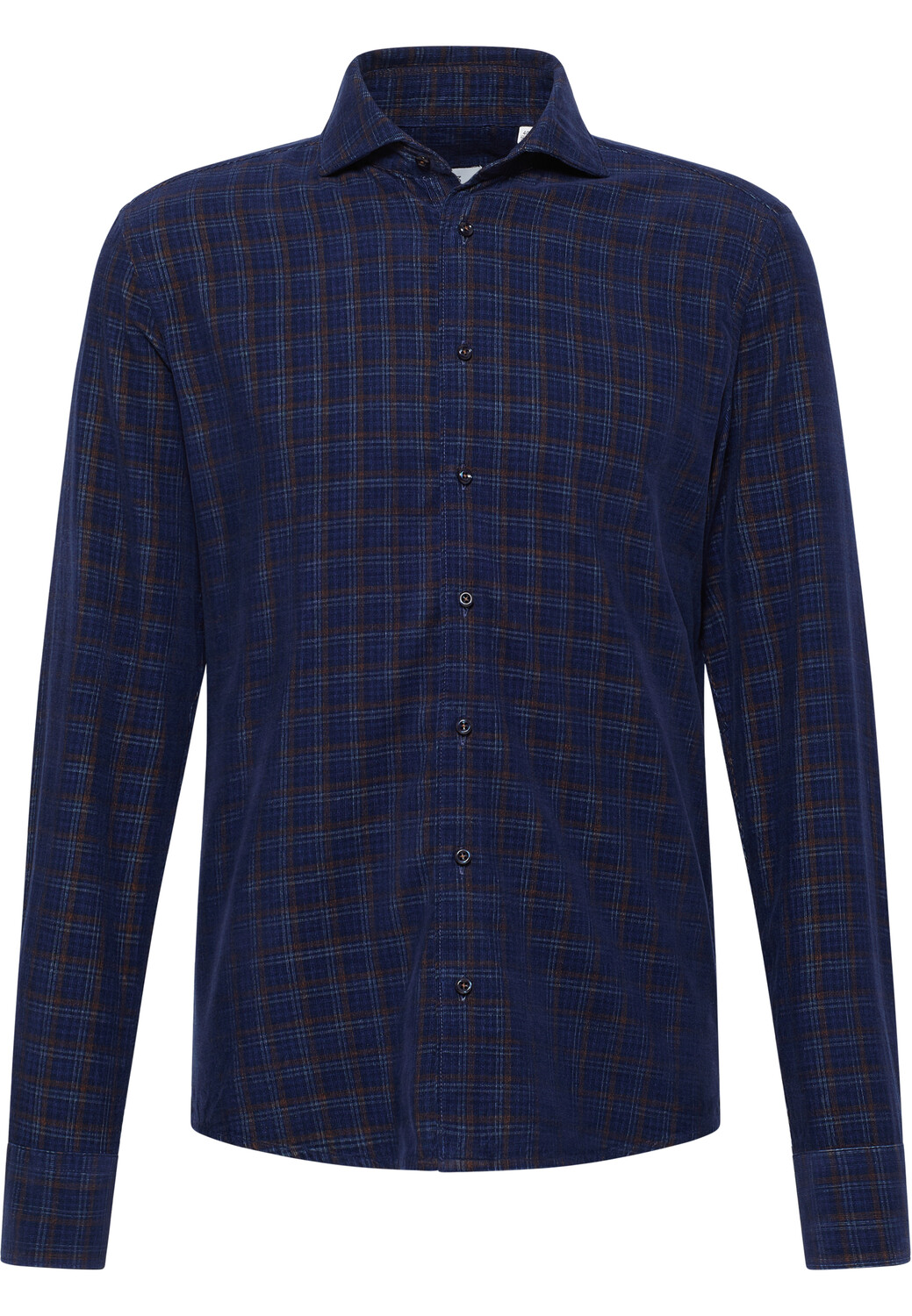 

Рубашка Eterna SLIM FIT, темно синий