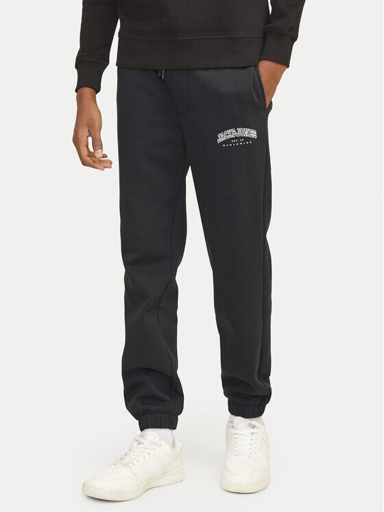 

Спортивные брюки свободного кроя Jack&Jones Junior, черный