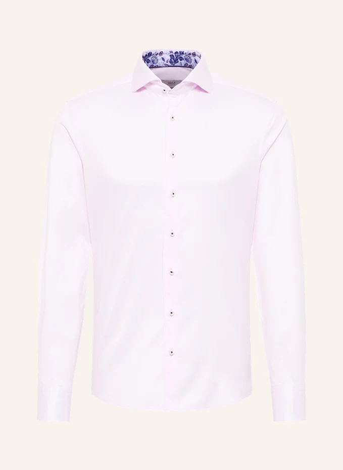 

Рубашка slim fit Eterna, розовый
