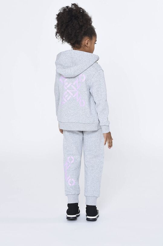 

Хлопковая толстовка Kenzo Kids для мальчиков и девочек Kenzo kids, серый