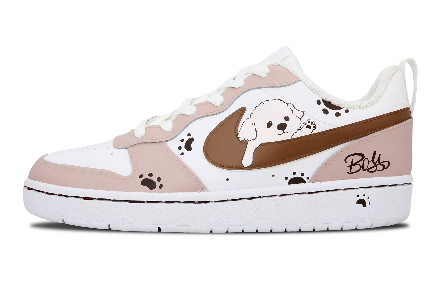 

Женские кроссовки для скейтбординга Nike Court Borough, Dark Brown