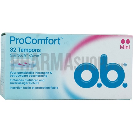 цена Тампоны ob Mini Pro Comfort, 32 шт. O.B