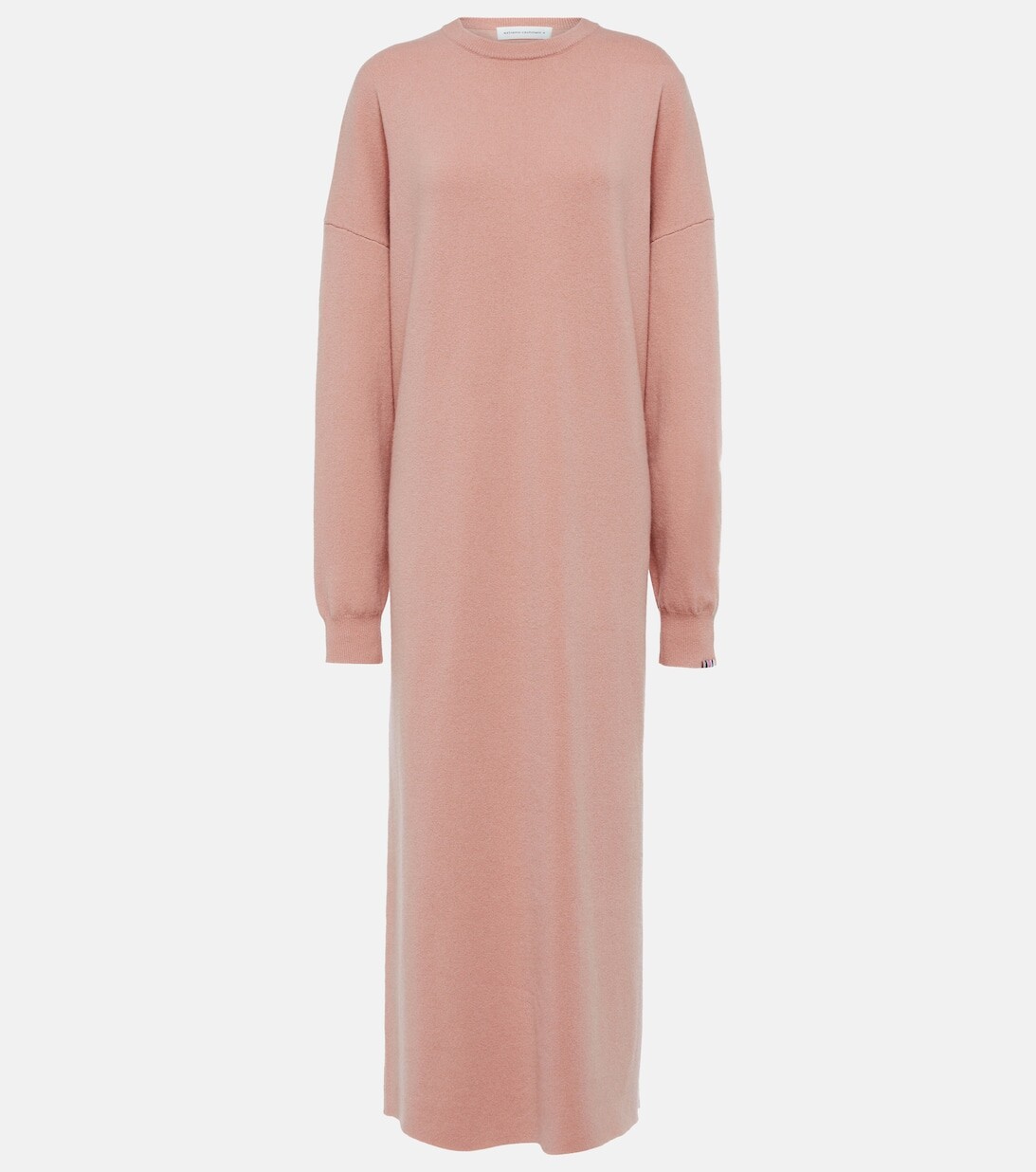

Платье макси N°106 Weird из смесового кашемира EXTREME CASHMERE, розовый
