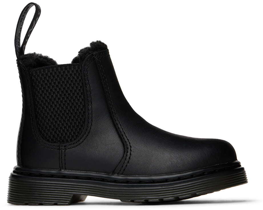 

Ботинки челси Baby Black 2976 Little Kids Black Republic WP US Dr. Martens