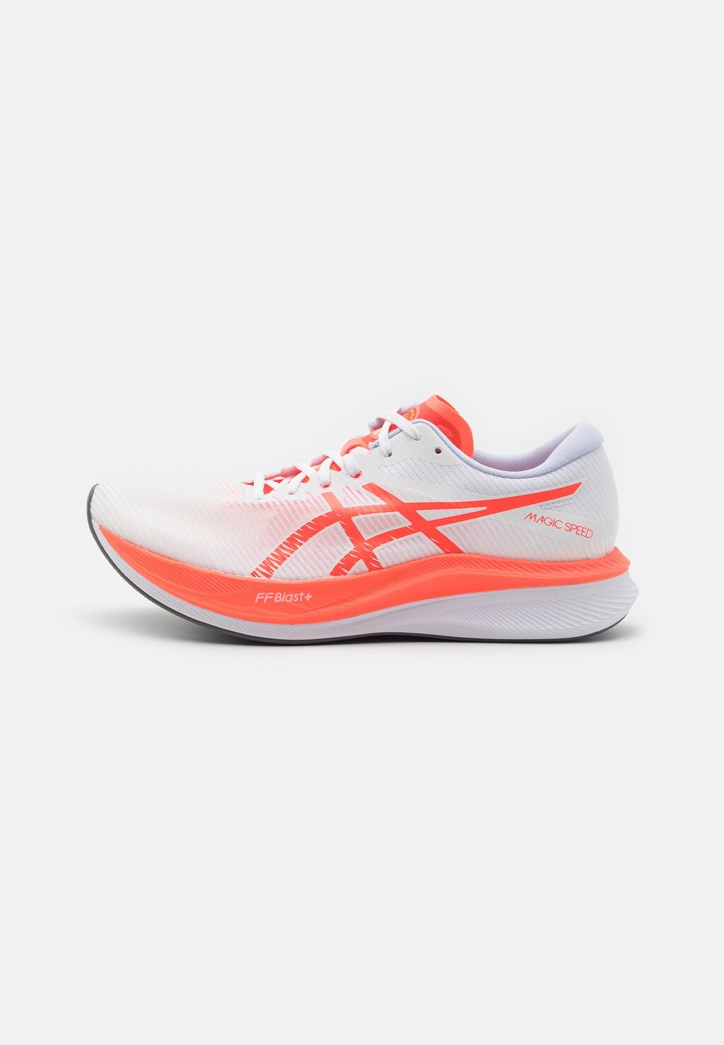 

Кроссовки для соревнований Magic Speed 3 ASICS, цвет white/sunrise red