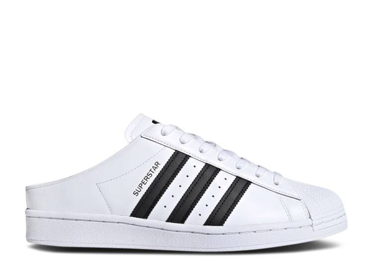 

Кроссовки Adidas SUPERSTAR SLIP-ON BACKLESS MULE 'CLOUD WHITE', белый, Белый;серый