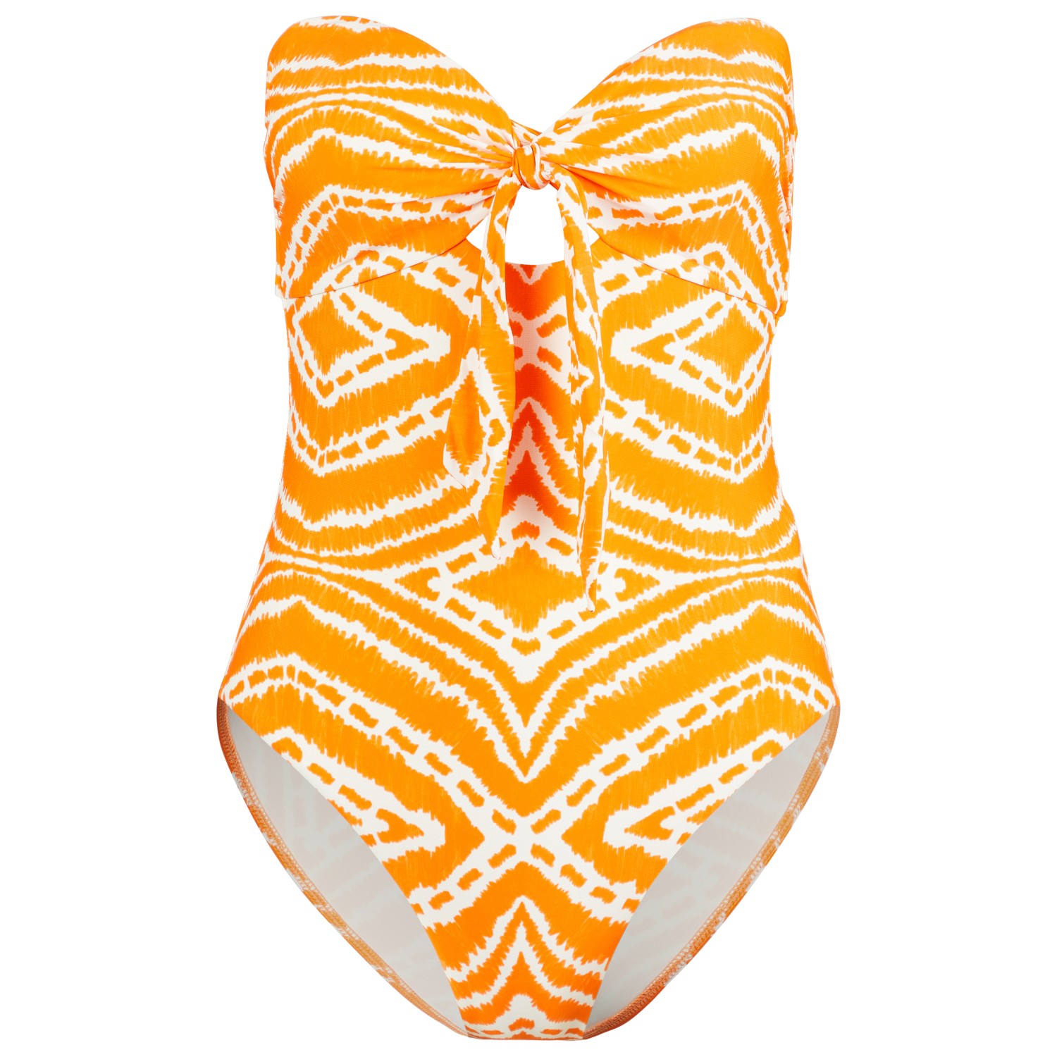 Купальник Seafolly Women's Zanzibar Twist Tie Front One Piece, цвет Mandarin mandarin resort zanzibar