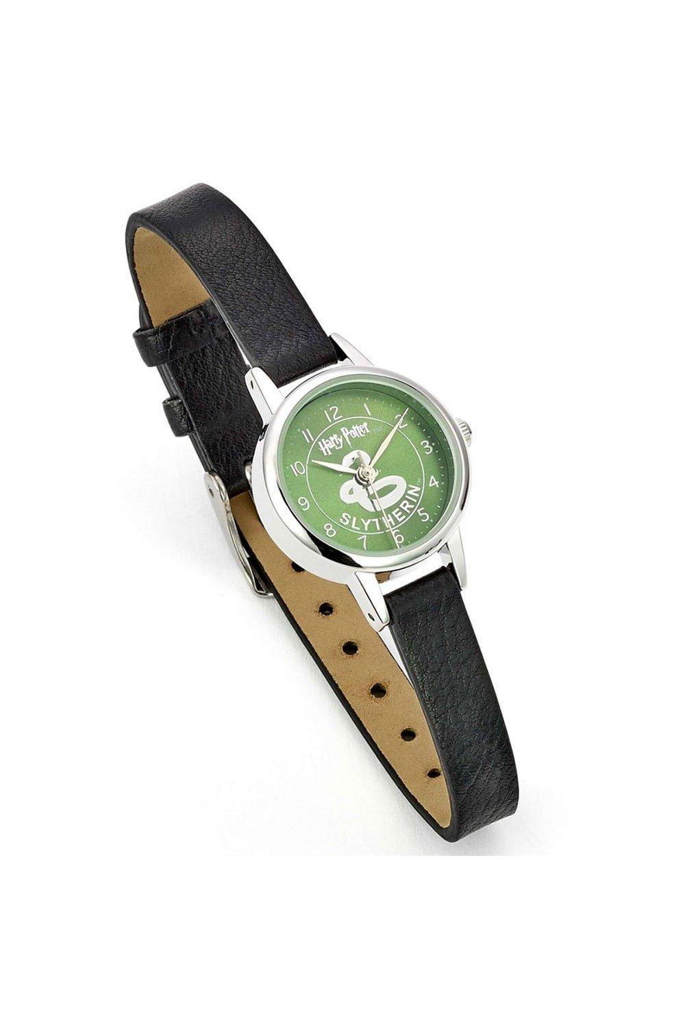 Аналоговые часы Слизерина Harry Potter, зеленый аналоговые часы golden snitch harry potter оранжевый