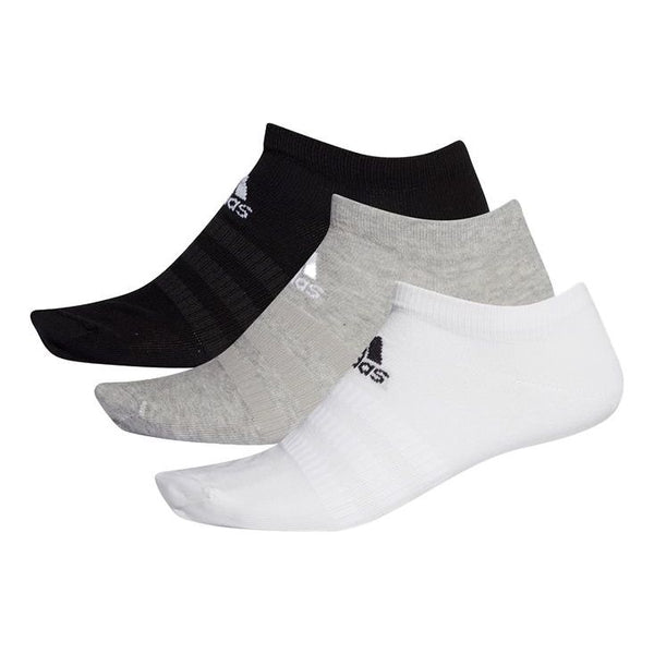 Носки adidas Light Low 3pp Sports Training Socks White/Grey/Black, белый носки adidas light low 3pp р 39 41 m black dz9402