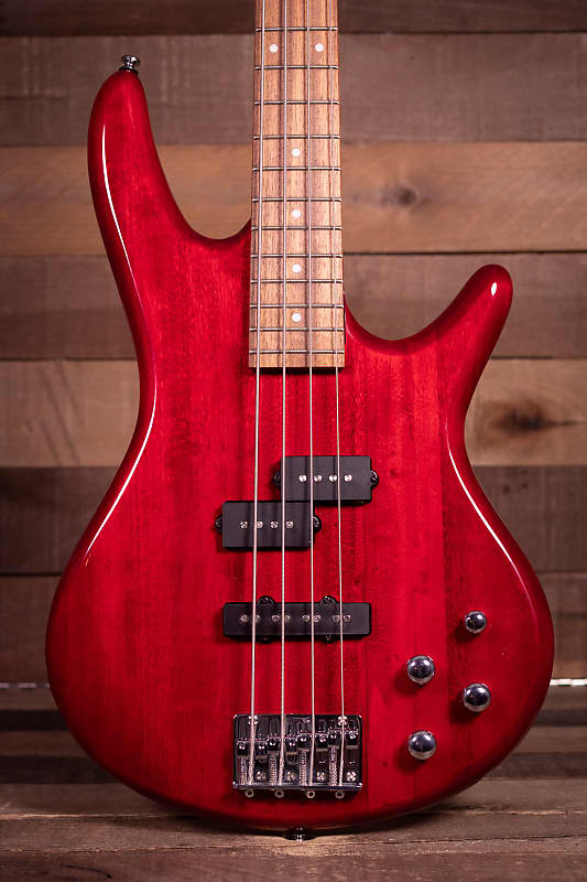 Басс гитара Ibanez GSR200 4-String Bass, Transparent Red
