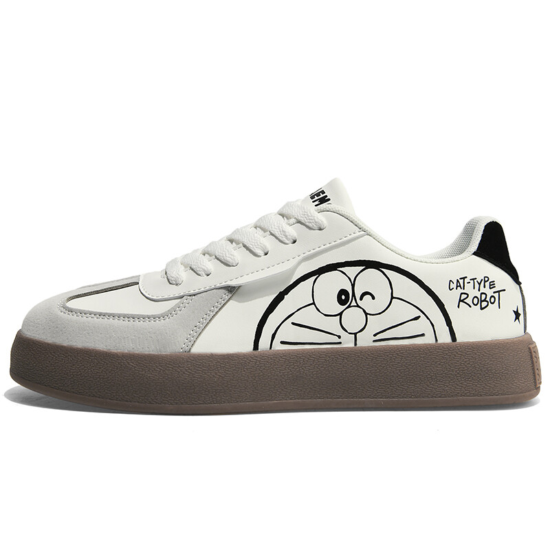 

Кроссовки Doraemon Jingle Cats Skateboarding Shoes Unisex Low-top, зеленый