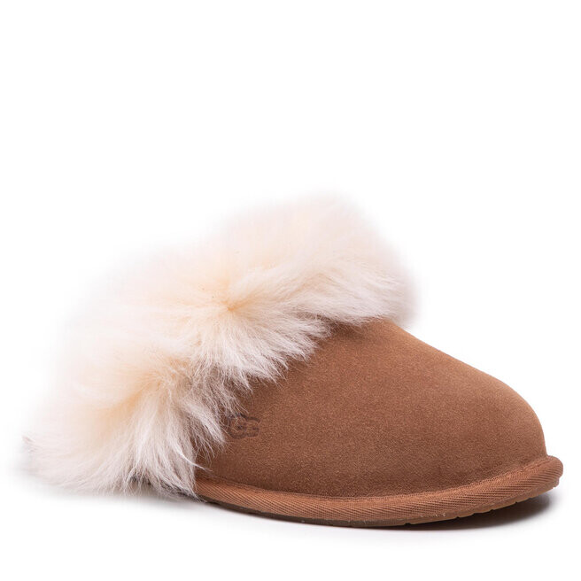 

Тапочки Ugg WScuff Sis, коричневый