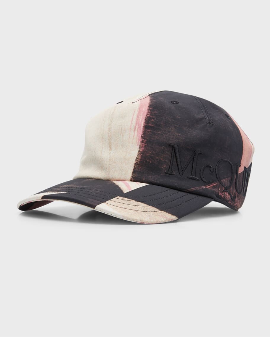 

Мужская бейсболка с макси-логотипом Brushstroke Alexander McQueen