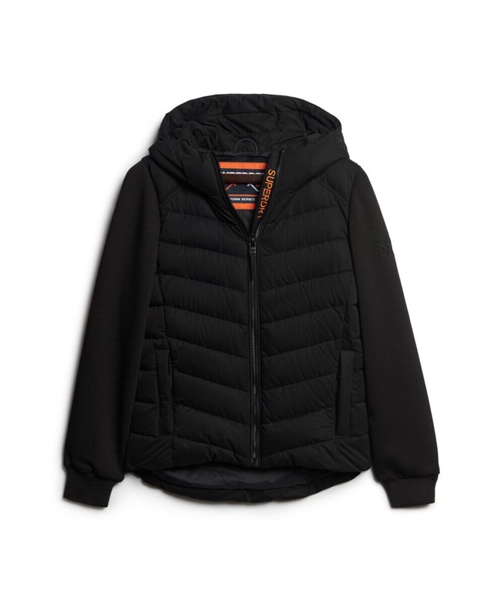 

Межсезонная куртка Superdry Storm Hybrid, черный