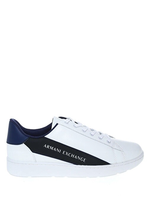 

Черно-белые мужские кроссовки Armani Exchange