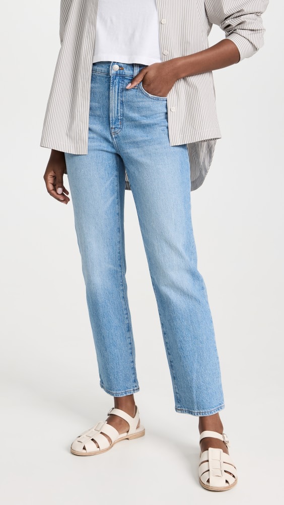 

Джинсы Madewell The Perfect Vintage Straight in Ferman Wash