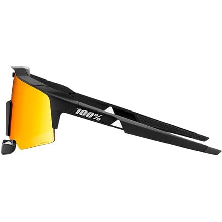 Солнцезащитные очки Speedcraft Air 100%, цвет Soft Tact Black-Hiper Red Multilayer Mirror Lens