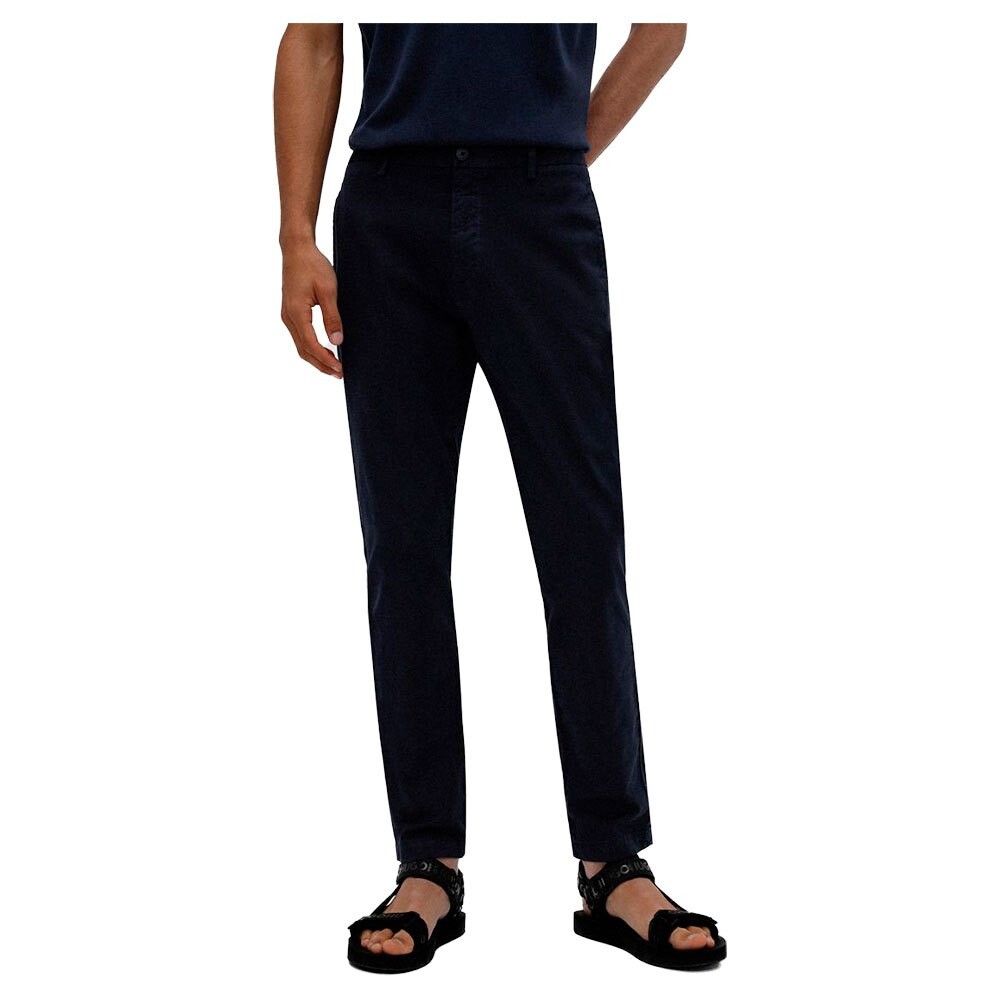 

Брюки HUGO David222D Chino, синий