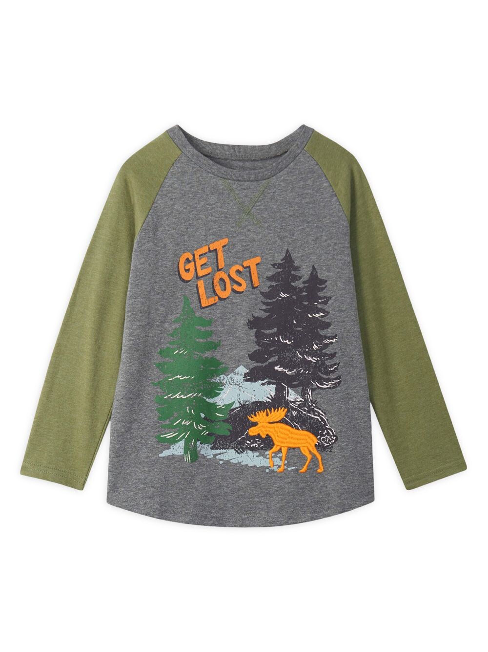 

Футболка Little Boy's & Boy's Get Lost с рукавами реглан Hatley
