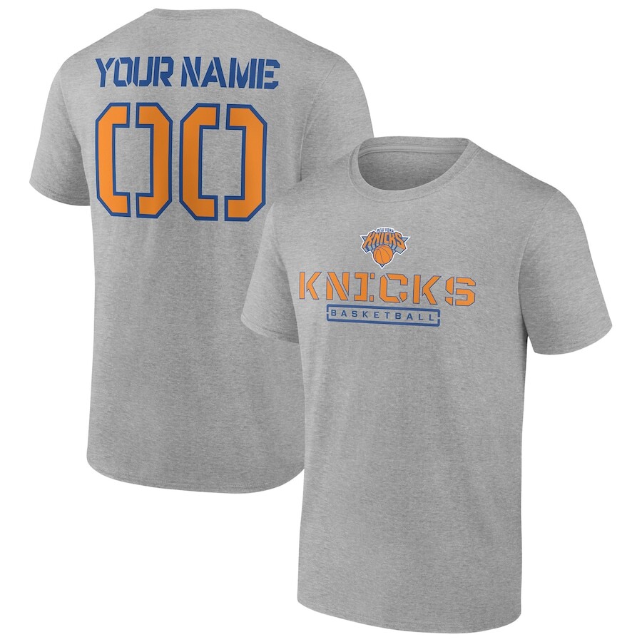 

Футболка с коротким рукавом Fanatics Branded New York Knicks, серый