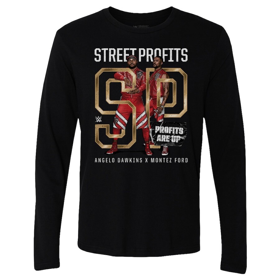 

Футболка с длинным рукавом 500 Level Street Profits, черный