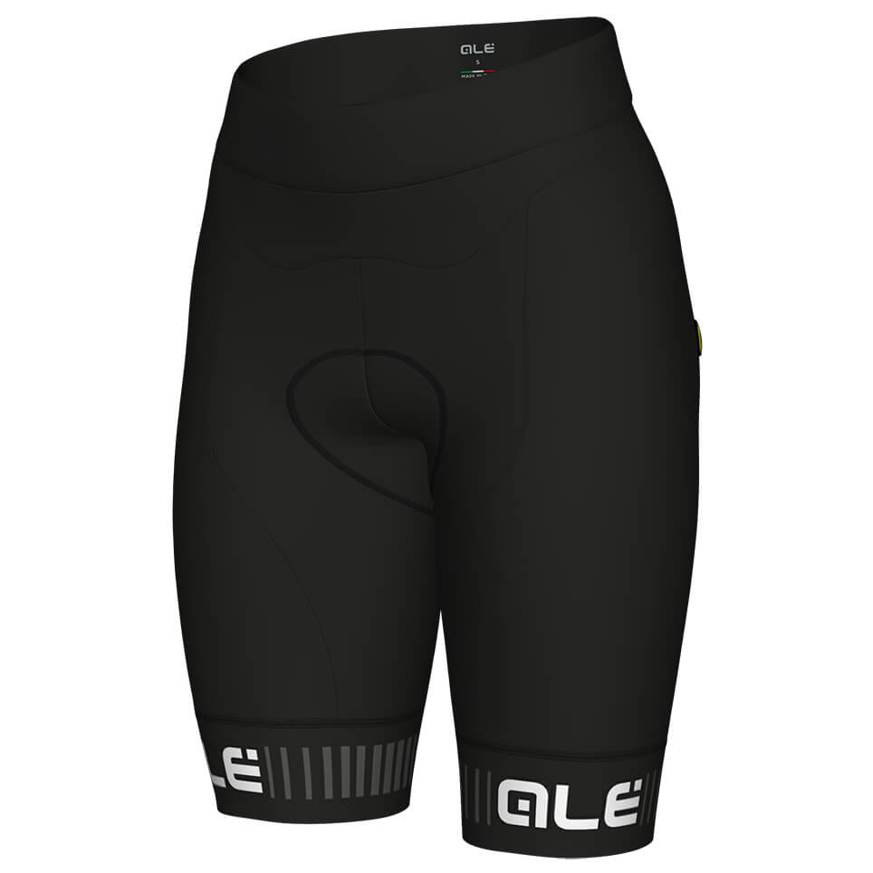 Велосипедные шорты Alé Women's Shorts Solid Traguardo, цвет Black/White