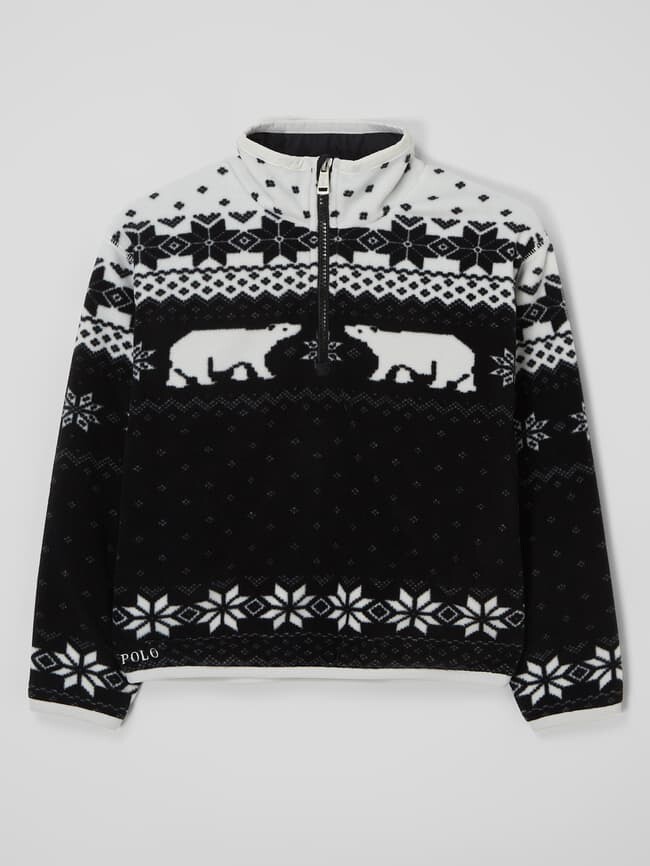 

Флисовая толстовка Polo Ralph Lauren, молочный