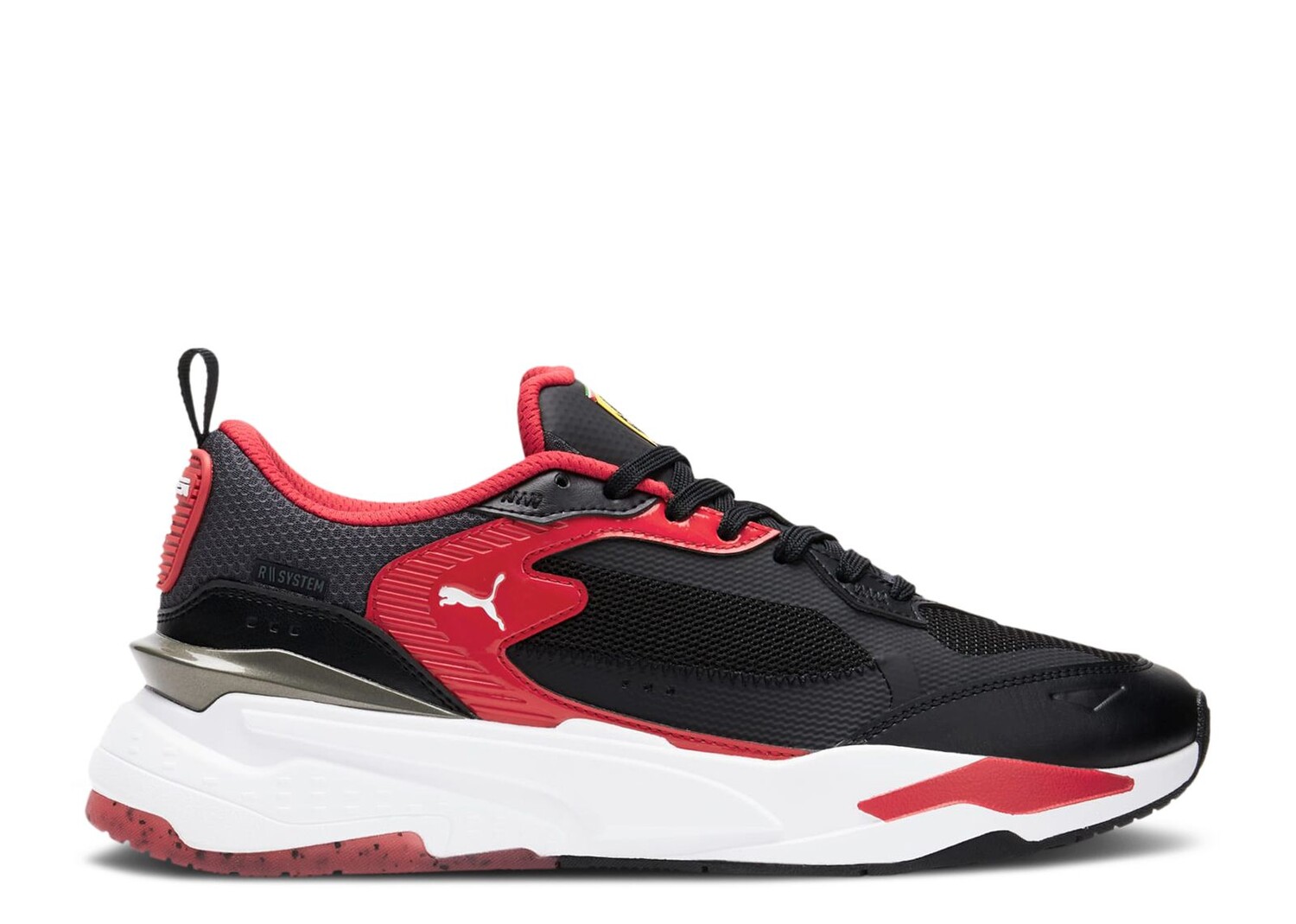 

Кроссовки Puma Scuderia Ferrari X Rs-Fast 'Black Rosso Corsa', черный