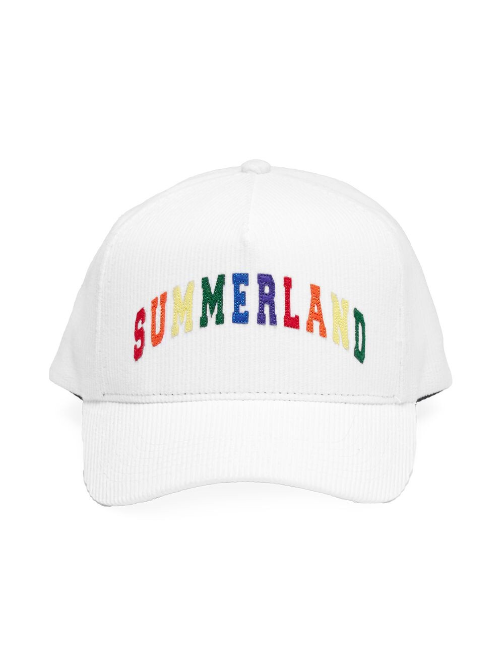

Вельветовая бейсболка Rainbow Summerland Nahmias, белый