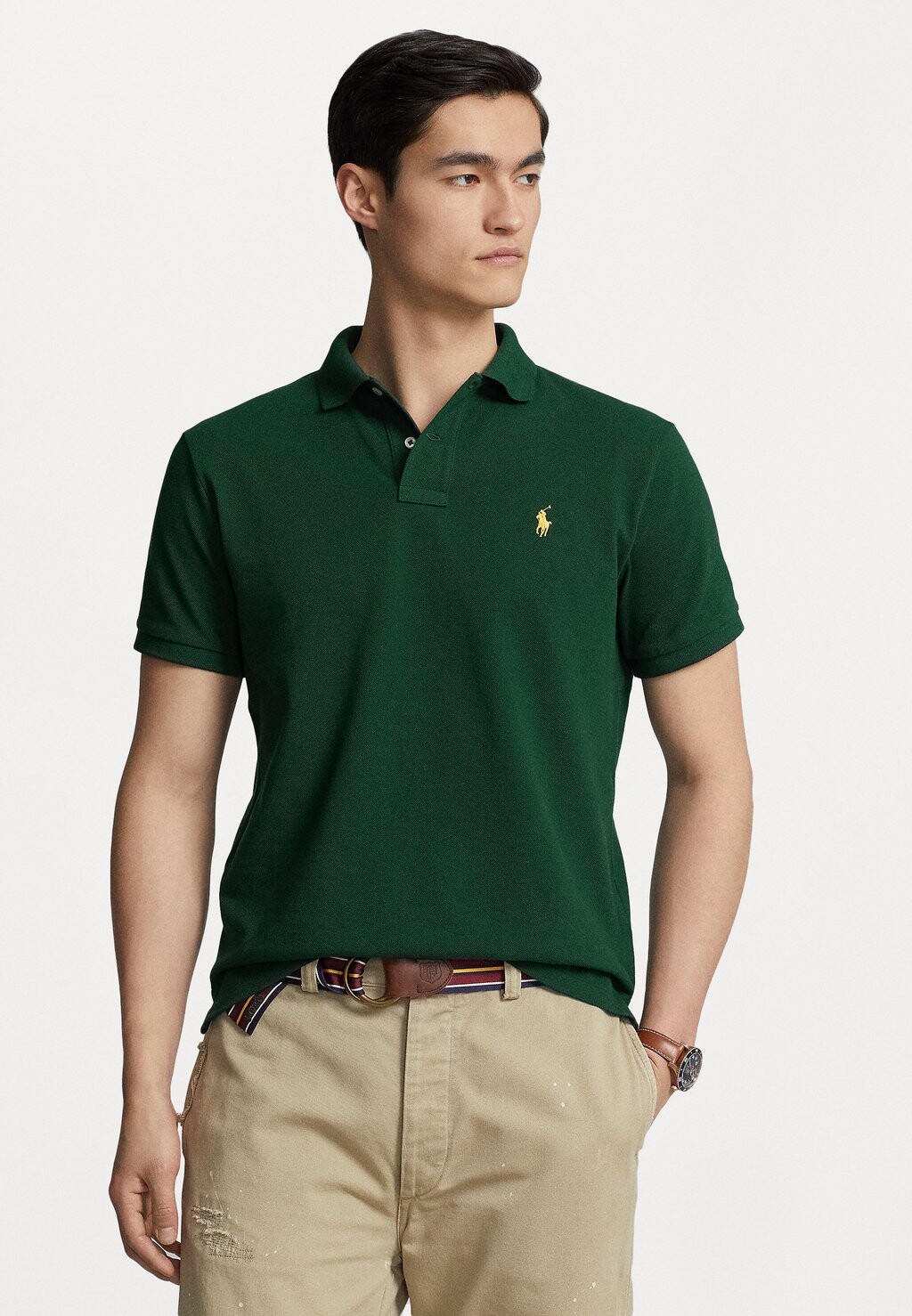 

Поло КОРОТКИЙ РУКАВ Polo Ralph Lauren, охотничий клуб зеленый