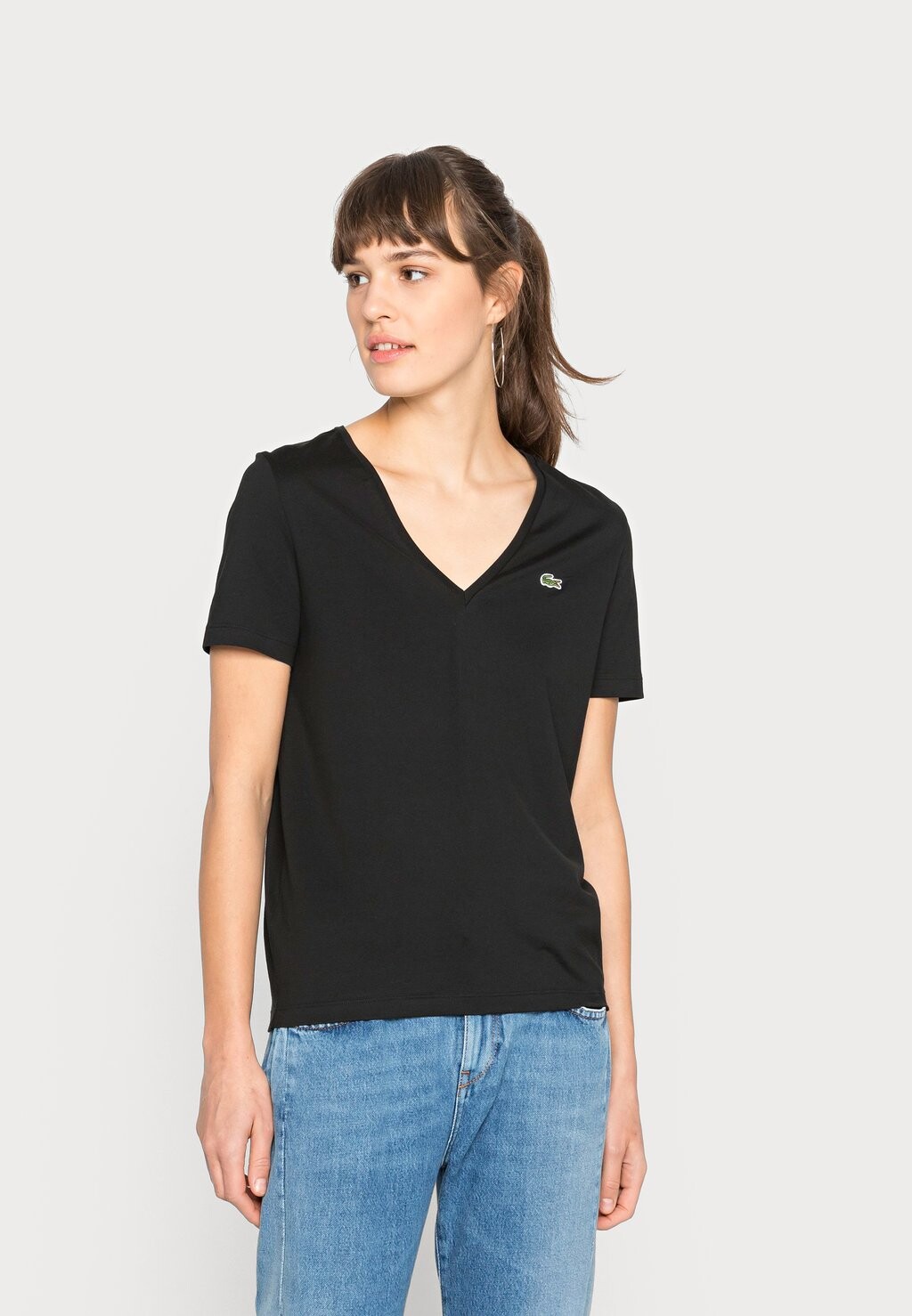 

Базовая футболка Lacoste, черный