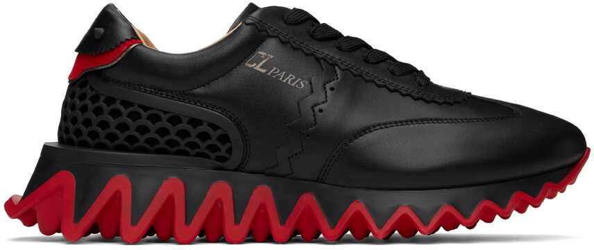 

Черно-красные кроссовки Loubishark Christian Louboutin