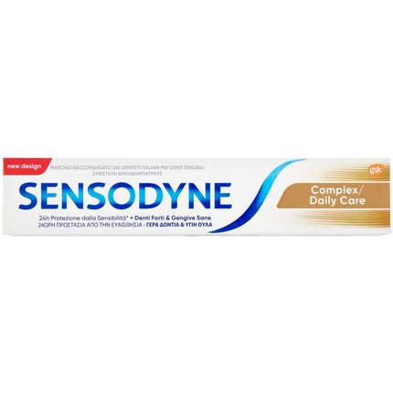 Зубная паста с фтором 75мл, Sensodyne зубная паста sensodyne с фтором мгновенный эффект 75мл