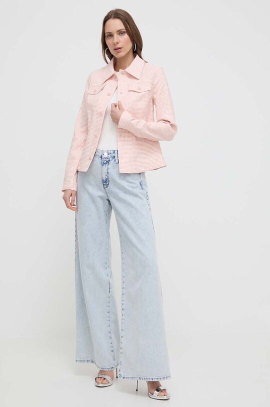 

Куртка-рубашка Guess, розовый