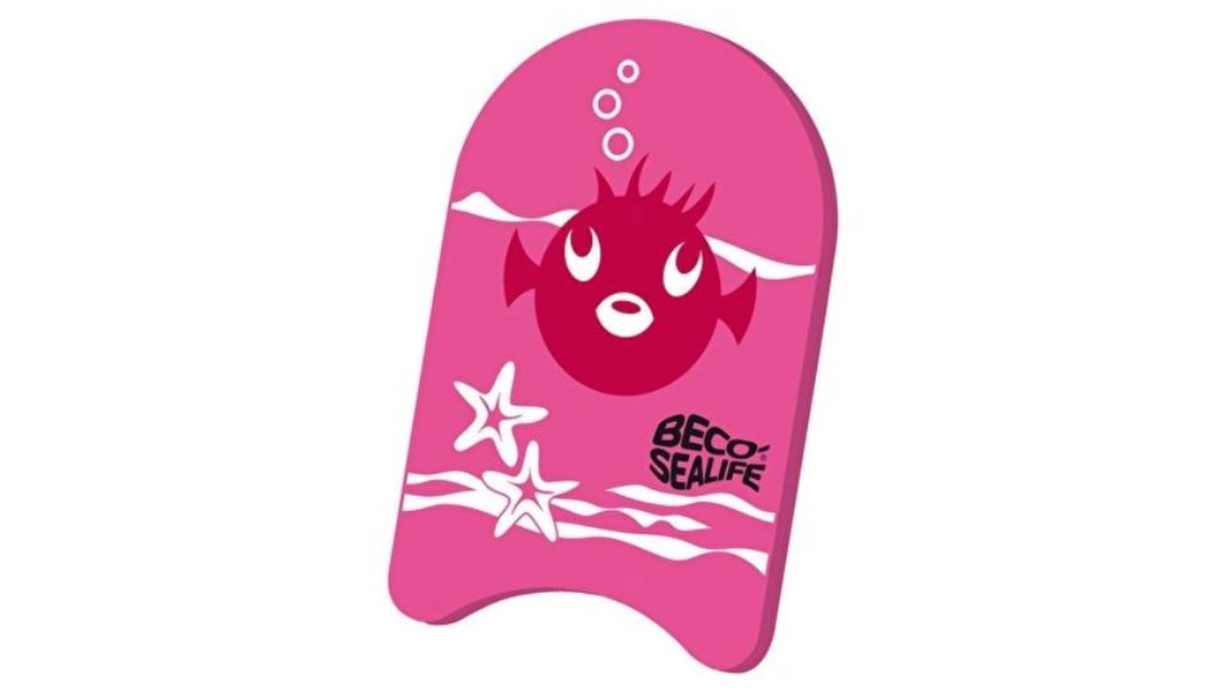 Beco Доска для плавания Sealife, розовая набор тонущих палочек для бассейна beco sealife