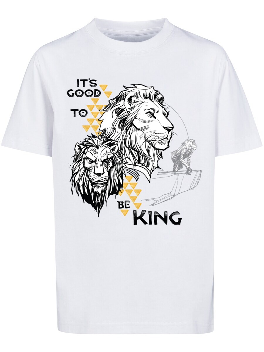 

Футболка F4NT4STIC Disney König der Löwen Movie Its Good To Be King, белый