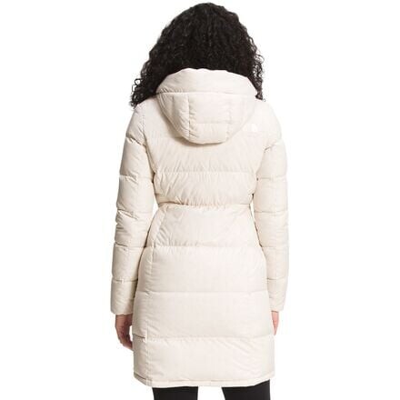

Парка Metropolis Down - женская The North Face, цвет Gardenia White