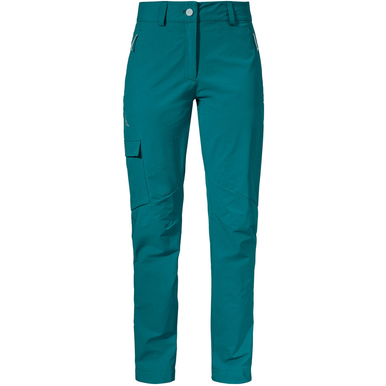 Женские брюки Китцштайн Schöffel, зеленый водоотталкивающие походные штаны красный s