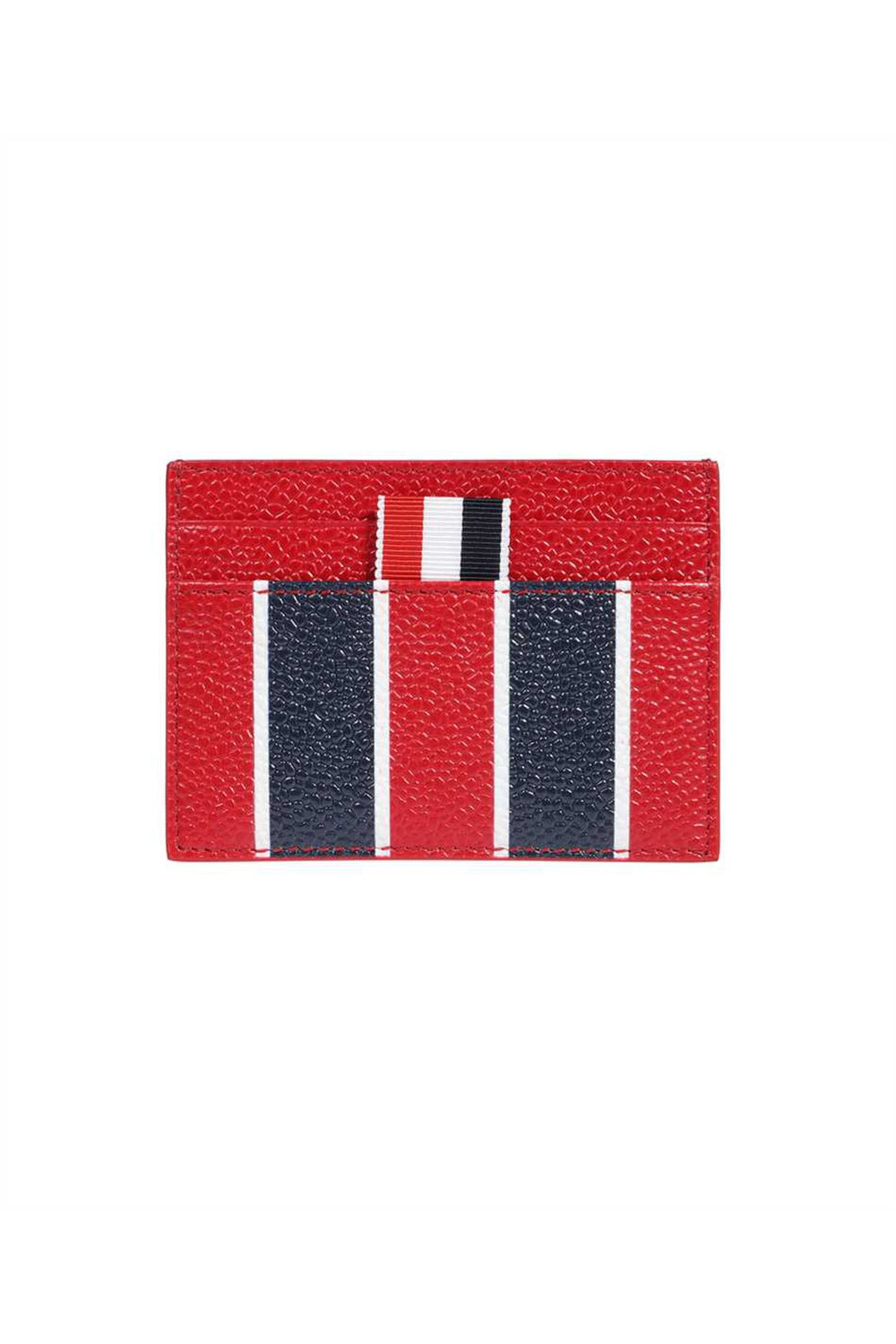 

Кожаная визитница Thom Browne, цвет bunt
