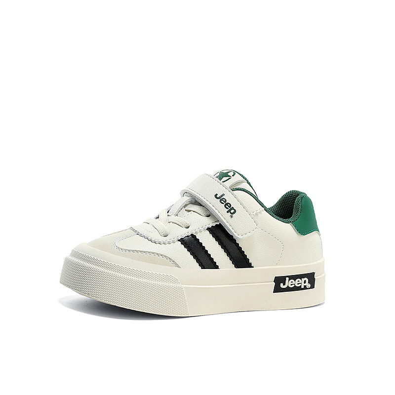 

Кроссовки Jeep Kids Skateboarding Shoes Kids Low-top, слоновая кость/зеленый